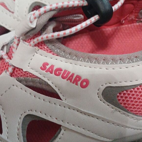 SAGUARO Women's White Hiking Trail Water Sport Sandals Shoes Sz 39  NWOT - Picture 4 of 8